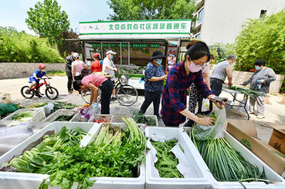 統(tǒng)一標(biāo)識(shí)、高效配送——300噸鮮菜直送豐臺(tái)社區(qū)助力民生